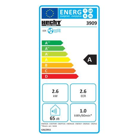 Mobilní klimatizace HECHT 3909 - 8