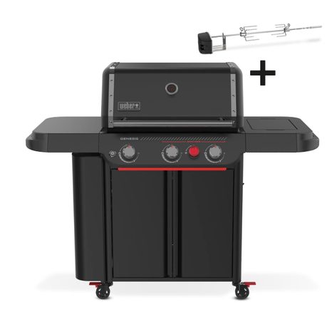 Plynový gril Weber Genesis® E-330WR Stealth