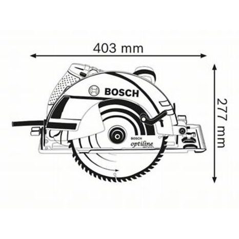 Elektrická okružní pila Bosch GKS 235 Turbo 06015A2001 - 10