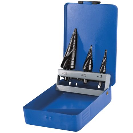 Sada stupňovitých vrtáků EXTOL CRAFT 20092