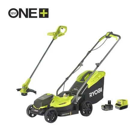 Sada aku sekačka + strunová sekačka Ryobi OLM1833LT23A-140 - 2