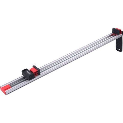 EXTOL PREMIUM 8815502 - vodiaca/upínacia hliníková lišta, rozsah 0-900mm