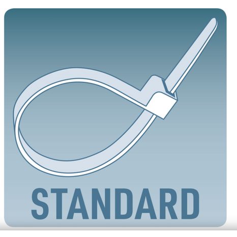 Sťahovacie pásky čierne 2,5 x 100mm EXTOL PREMIUM 8856152 - 3