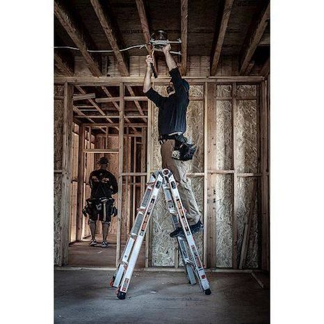 Kloubový žebřík LittleGiant Leveler M26 16526EN-801 - 24