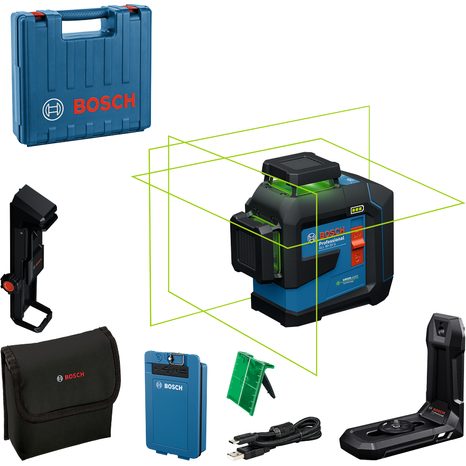 Čárový laserový měřič Bosch GLL 80-33 G 0601065501