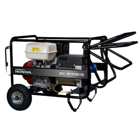 Jednofázová elektrocentrála Honda EC 6000G AVR - 2