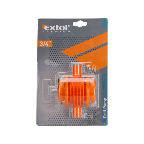 EXTOL PREMIUM 8877025 - čerpadlo na vrtačku pro 3/4" hadici, max. výkon: 50l/min. při otáčkách 3000ot/min. - 2