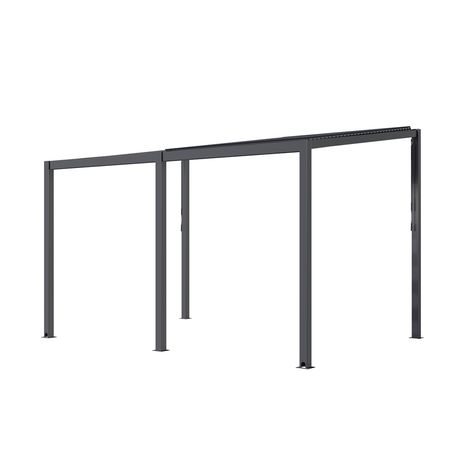 Bioklimatická pergola Riwall PRO RMBP 13 x 10 antracit 4x3m - 8