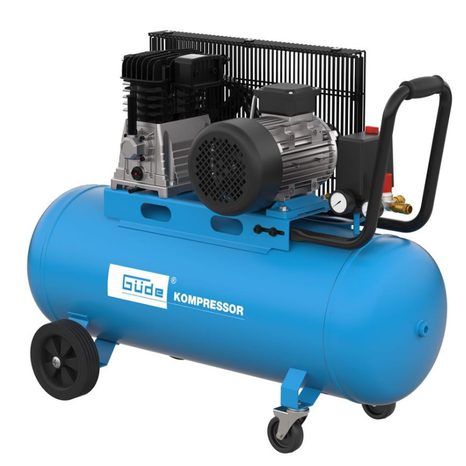 Elektrický olejový kompresor GÜDE 580/10/100H 50147