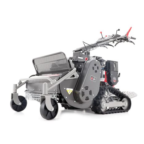 Benzínová cepová kosačka s pásmi Weibang WB GT6813-TE - 5