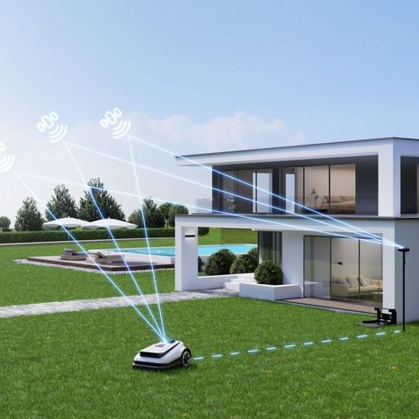 Robotická sekačka ECOVACS GOAT A1600 RTK WHITE - 10