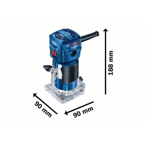 Elektrická ohraňovací frézka Bosch GKF 550 06016A0020 - 6