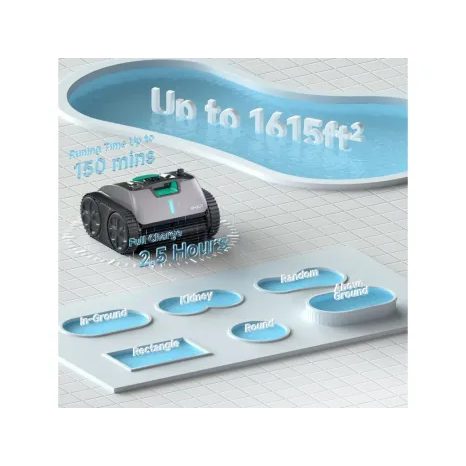 Automatický aku bazénový vysavač Wybot C1 Pro - 5