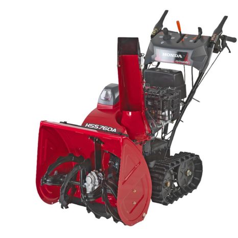 Benzínová sněhová fréza Honda HSS 760 TD - 2