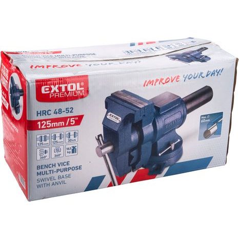 Svěrák otočný EXTOL PREMIUM 125mm 8812630 - 2