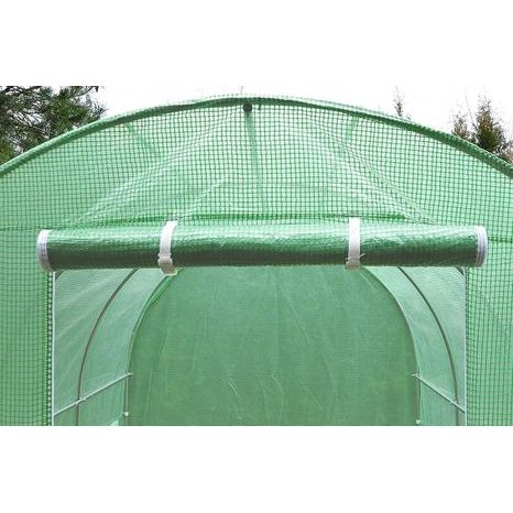 Zahradní fóliovník VespaGarden 4x12x2,3m - 48m2 - 2 vchody - zelený - 5