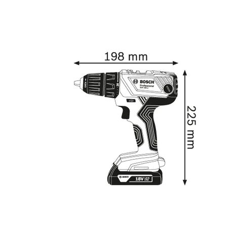 Aku vrtací šroubovák Bosch GSR 180-LI 06019F8109 - 4