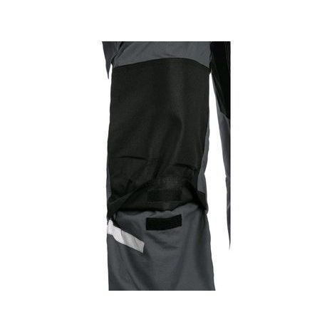 Pánské montérkové kalhoty CXS STRETCH, tmavě šedé-černé - 4