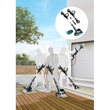 Aku multi čistič Gardena AquaBrush Universal P4A sada 14842-20 - 10