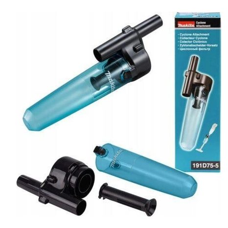 Cyklonový před filtr pro aku vysavače Makita 191D75-5 - 3