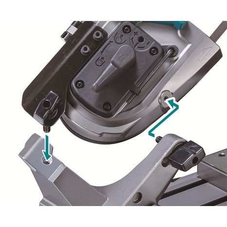 Aku pásová pila Makita XGT PB003GZ - 8