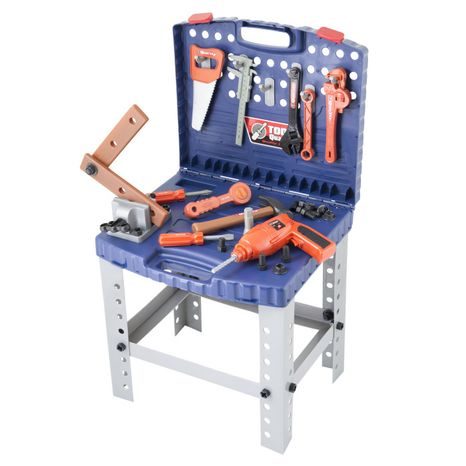 Dětské nářadí kufřík a pracovní stůl G21 690400 - 2