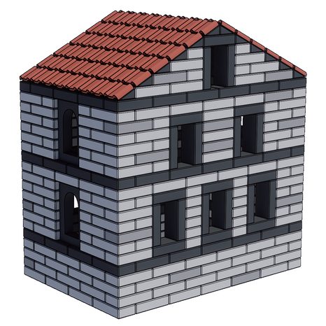 Set komponentů pro stavby Classic World - 10