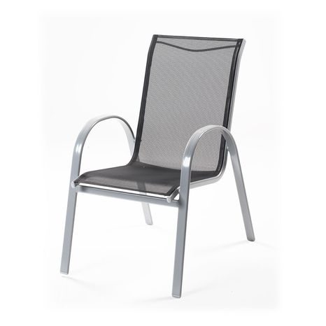 Creador Vera Basic - hliníková stohovatelná židle 74 x 56 x 94 cm