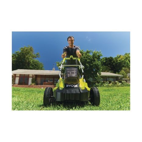 Ryobi RLM18X36-H250F - aku hybridní sekačka 18 V + 2x 18V 5 Ah baterie + nabíječka ONE+ - 2