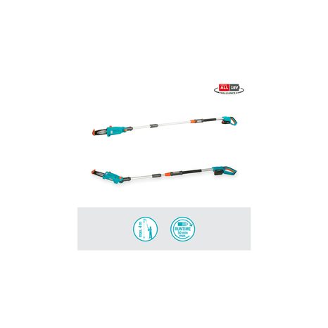 Aku teleskopická vyvětvovací pila Gardena TCS 20/18V P4A sada 14770-20 - 7