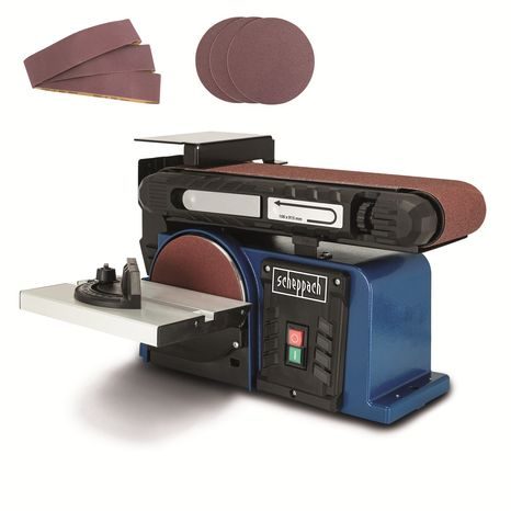 Elektrická pásová a kotoučová bruska Scheppach BTS 900 5903306901 - 2