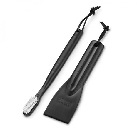 Sada na čištění plynových grilů Weber, špachtle a kartáček