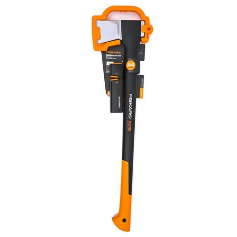 Štípací sekera Fiskars X21 L + ostřič Xsharp 1019333 - 9