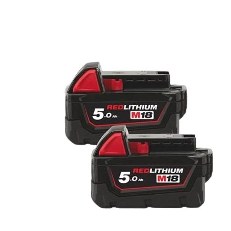 Akumulátor Milwaukee M18 B52 5,0 Ah 2 ks 4932451242