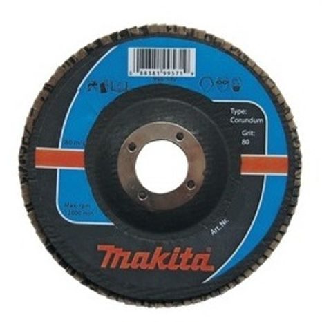 Lamelový brusný kotouč Makita 125 mm 40 P-65171 - 2