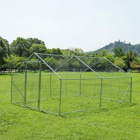 Výběh pro drůbež - klec pro slepice VESPAGARDEN - 6x3x2m / 18m2 - 2