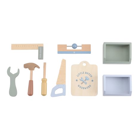 Ponk dřevěný Blue Little Dutch - 17