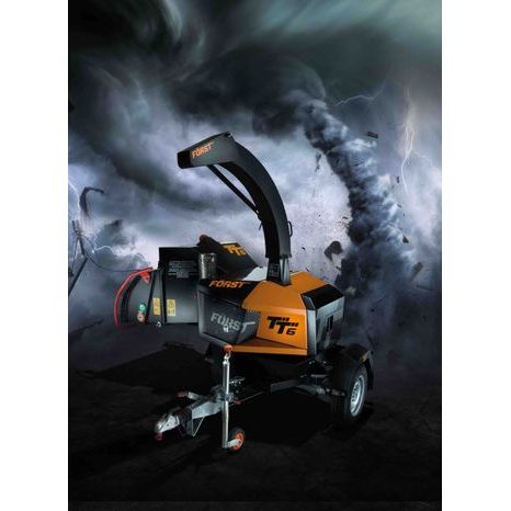 Ťahaný štiepkovač Först TT6 - 6