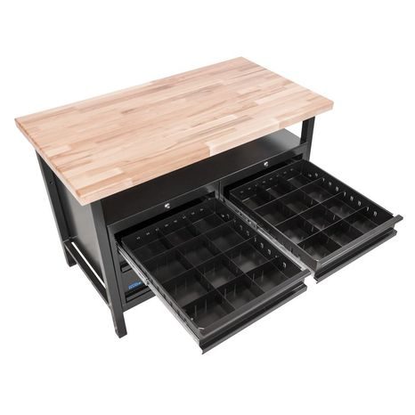 Dílenský stůl GÜDE Black Line P 1200 SS 40839 - 3