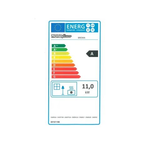 Krbová kamna NORDFLAM BREMA EKO 11 kW - 4