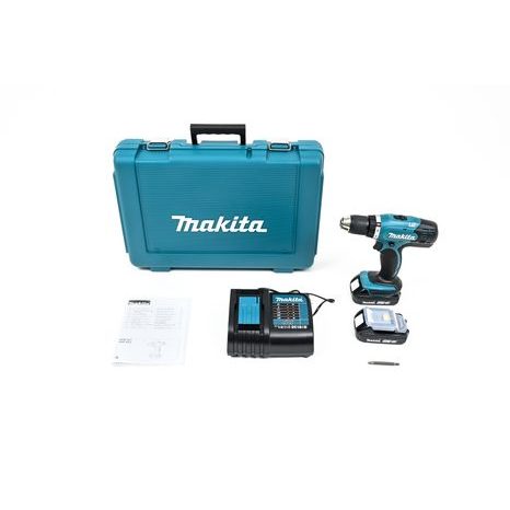 Aku vŕtací skrutkovač Makita LXT 18V DDF453SYE - 10