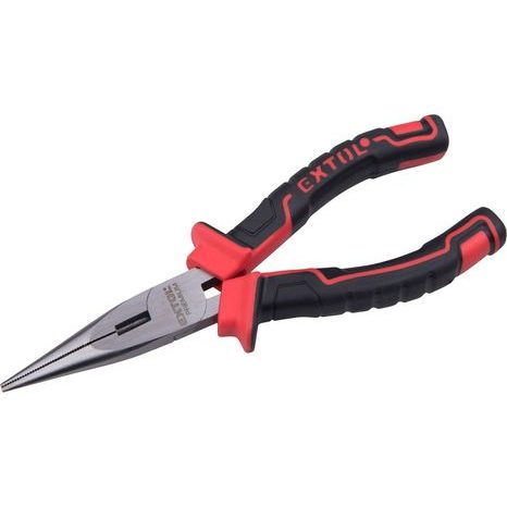 EXTOL PREMIUM 8813184 - kliešte polguľaté priame, 160mm