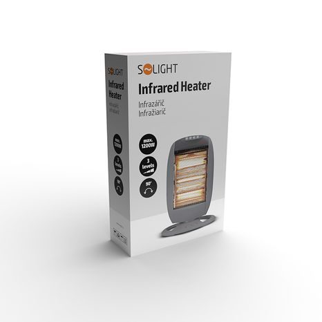 Infrazářič SOLIGHT 1200W IR01 - 8