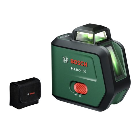 Čárový laserový měřič Bosch PLL360-15G 0603663K00 - 2