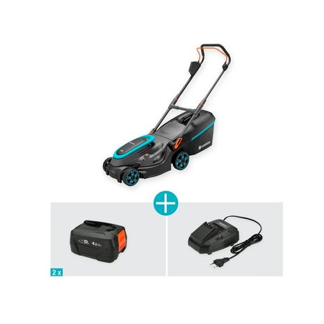 Aku sekačka Gardena PowerMax 37/36V P4A sada - 2
