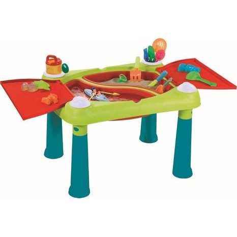 Dětský stolek Creative Fun Table tyrkysový / červený Keter 610211