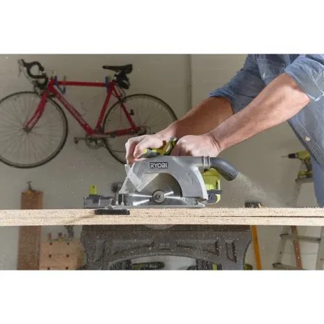 Aku ruční okružní pila Ryobi R18CS-0 - 6