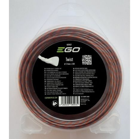 Struna kroucená EGO 2,4 mm x 15 m AL2415T