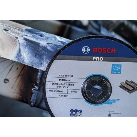 Brusný kotouč Bosch PRO Metal 230 mm 1 ks 2608603184 - 6