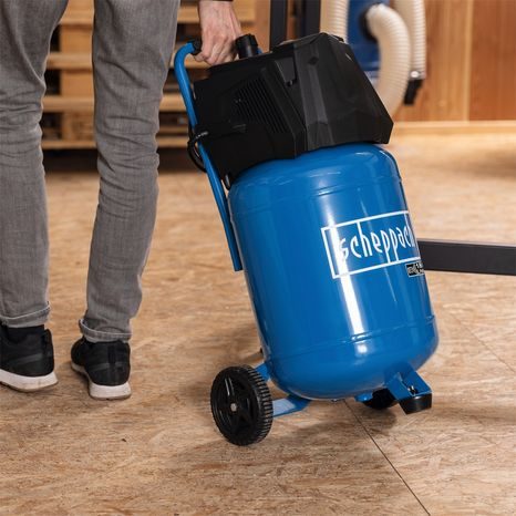 Elektrický bezolejový vertikální kompresor Scheppach HC 35 V - 5